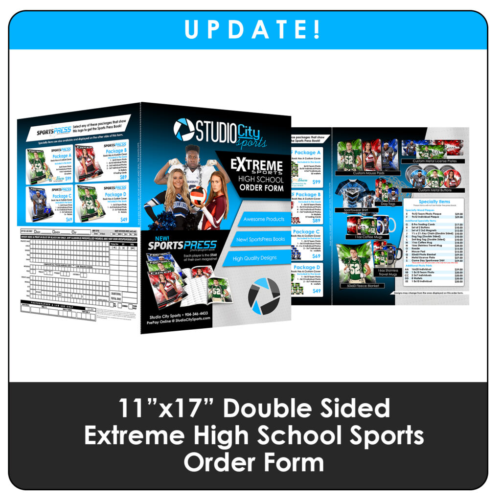 High School Extreme Sports 11X17 Order Form - Psu Education