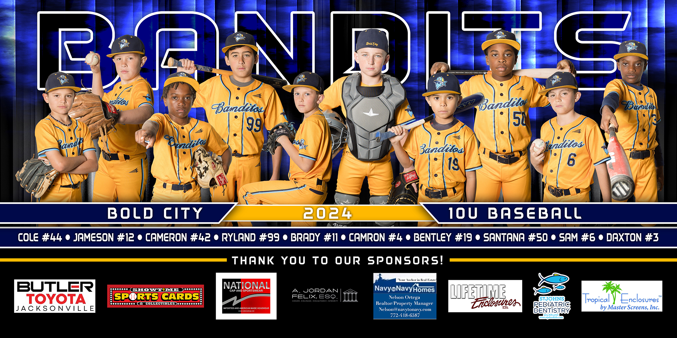 Bold City Bandits 2024 Leo Brown Proof - Psu Education